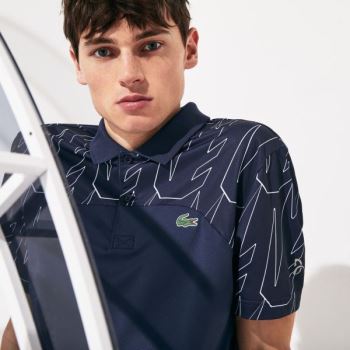 Lacoste SPORT Novak Djokovic Breathable Ultra-Light Polo Shirt - Polo Pánské Tmavě Blankyt Blankyt /